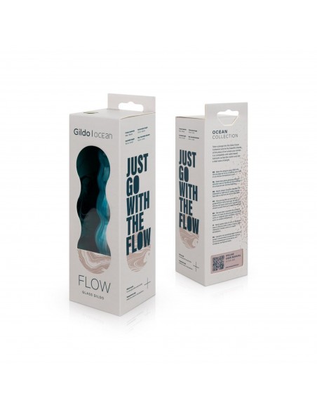 Szklane dildo Gildo — Ocean Flow