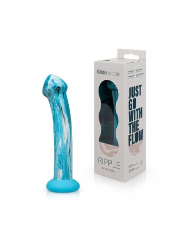 Szklane dildo Gildo — Ocean Ripple