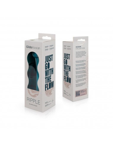 Szklane dildo Gildo — Ocean Ripple