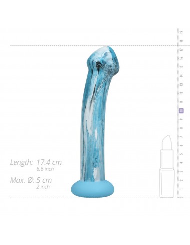 Szklane dildo Gildo — Ocean Ripple