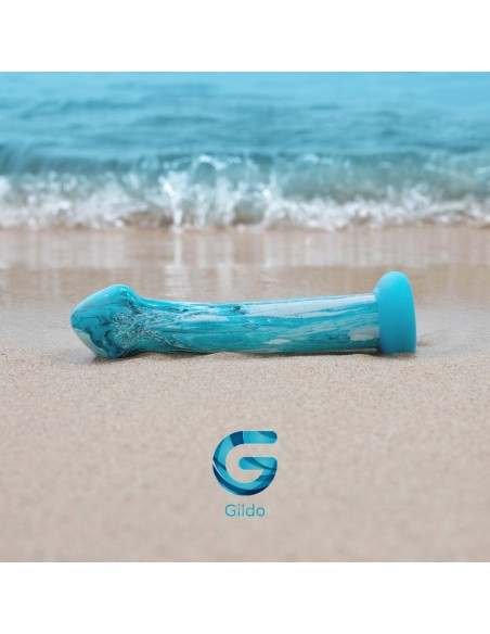 Szklane dildo Gildo — Ocean Ripple
