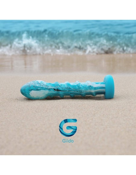 Szklane dildo Gildo — Ocean Wave