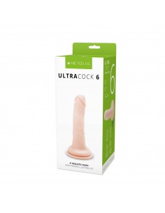 Me You Us Silicone Ultra Cock Flesh 6in 2