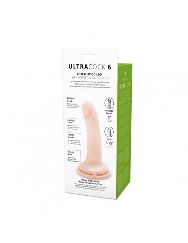 Me You Us Silicone Ultra Cock Flesh 6in