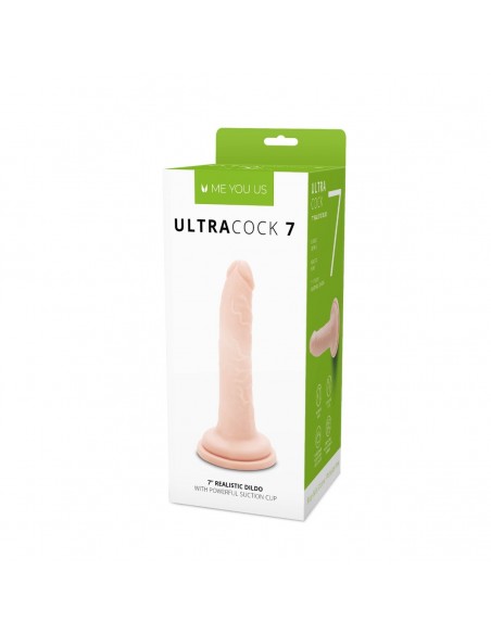 Me You Us Silicone Ultra Cock Flesh 7in