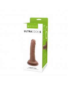 Me You Us Silicone Ultra Cock Caramel 6in 2