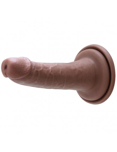 Me You Us Silicone Ultra Cock Caramel 6.5in