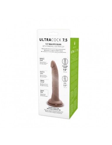 Me You Us Silicone Ultra Cock Caramel 7.5