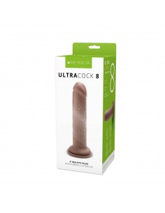 Me You Us Silicone Ultra Cock Caramel 8 2