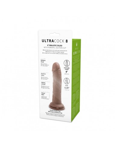 Me You Us Silicone Ultra Cock Caramel 8