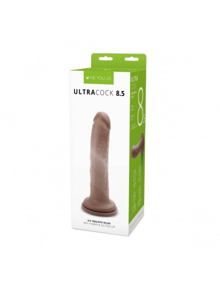 Me You Us Silicone Ultra Cock Caramel 8.5