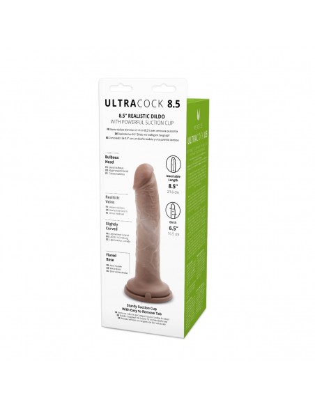 Me You Us Silicone Ultra Cock Caramel 8.5