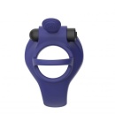 Wibrujący Pierścień Erekcyjny Gladiator 10,9 cm Niebieski - 5