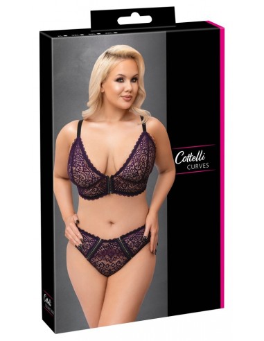 Bra Set purple XL