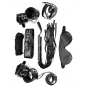 7 Pieces Black Bondage Set - 2