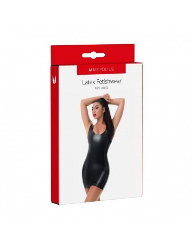 Me You Us Latex Mini Dress Small