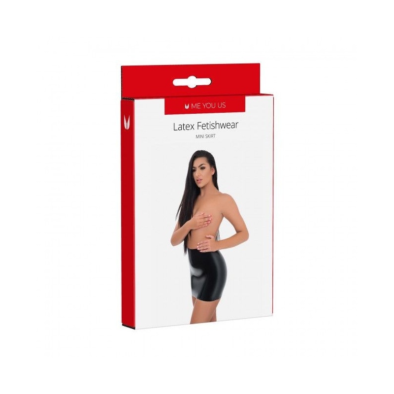 Me You Us Latex Mini Skirt - 2