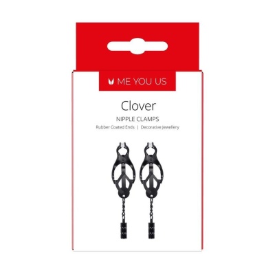 Me You Us Clover Nipple Clamp Black - 1 2