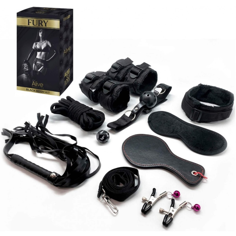 FURY BDSM Kit Black - 2