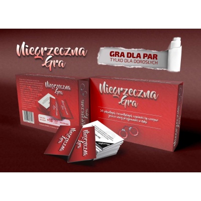 Niegrzeczna Gra – pikantna karcianka dla dorosłych na wieczór we dwoje - 1 2