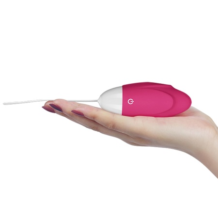 Jajeczko wibrujące IJOY z pilotem i ładowaniem USB 8,8 cm - 3