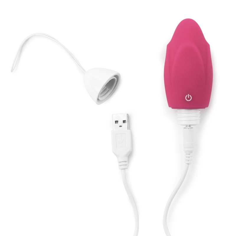 Jajeczko wibrujące IJOY z pilotem i ładowaniem USB 8,8 cm - 4