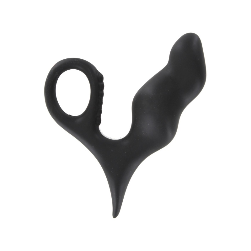 Zestaw erotyczny Starter Kit Black 10-częściowy z wibracjami, 18 cm - 9