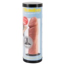 Zestaw do odlewania penisa Suction pink – silikonowa replika z przyssawką suwakową, do 20 cm długości i 4 cm średnicy - 1