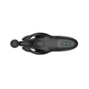 Stimulator penisa Tapping & Vibrating - trójstronna, otwarta konstrukcja wymiarowo dopasowana do obwodu i długości, silikon medy - 9