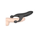 Stimulator penisa Tapping & Vibrating - trójstronna, otwarta konstrukcja wymiarowo dopasowana do obwodu i długości, silikon medy - 14