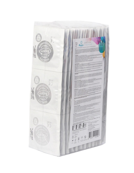 Beppy Condoms White 72pcs Natural