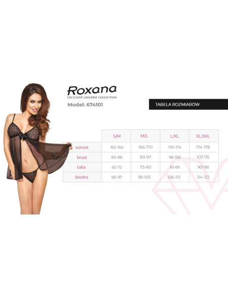 Koszulka i stringi 6741 S/M