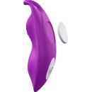 Wibrator Catcher Purple - stymulator łechtaczki z magnetycznym klipem do bielizny i podwójnym silnikiem, 10,2 cm - 7
