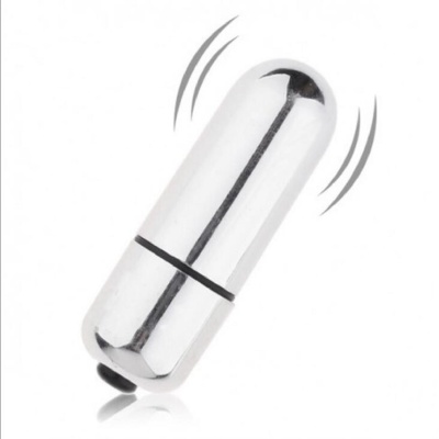 Wibrator X-Basic Bullet Mini 10 prędkości srebrny - 1