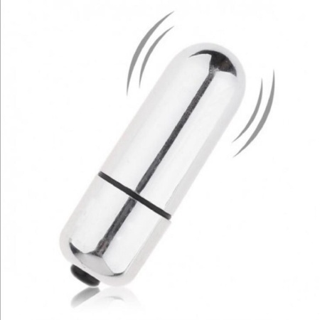 Wibrator X-Basic Bullet Mini 10 prędkości srebrny - 1