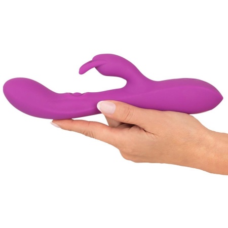 Wibrator króliczek Thumping Rabbit Vibrato – 3 silniki, thumping i wibracja, 23,3 cm - 7
