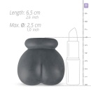 Nosze kulkowe Liquid Silicone Ball Pouch - silikon płynny, długość 6,5 cm, średnica wewnętrzna 2 cm - 5