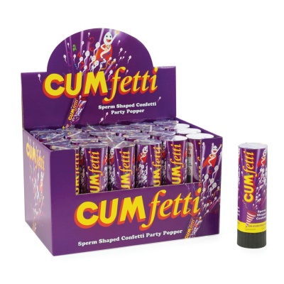 Cumfetti - confetti w kształcie plemników - 1