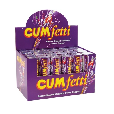 Cumfetti - confetti w kształcie plemników - 1 2