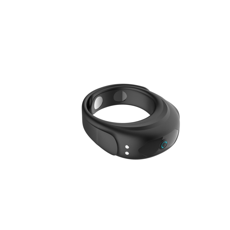 Wibrujący pierścień na penisa Adjustable - regulowana silikonowa pętla, 5 trybów wibracji i 5-stopniowa regulacja obwodu - 2
