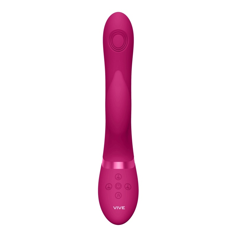 Wibrator króliczek Aimi - Pulse Wave & Vibrating G-Spot Rabbit, 3 silniki NG F1, punkt G i łechtaczka, 22,3 cm - 5