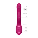 Wibrator króliczek Aimi - Pulse Wave & Vibrating G-Spot Rabbit, 3 silniki NG F1, punkt G i łechtaczka, 22,3 cm - 9