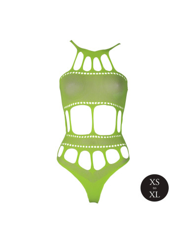 Body with Grecian Neckline - Neon Green - XS/XL
