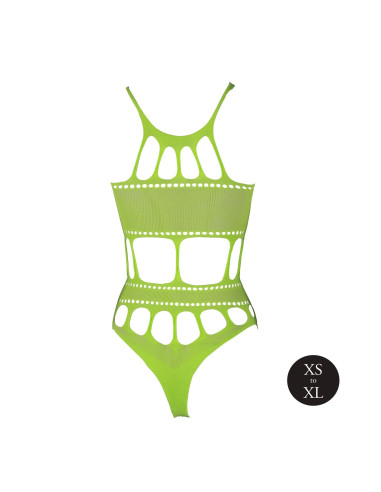 Body with Grecian Neckline - Neon Green - XS/XL