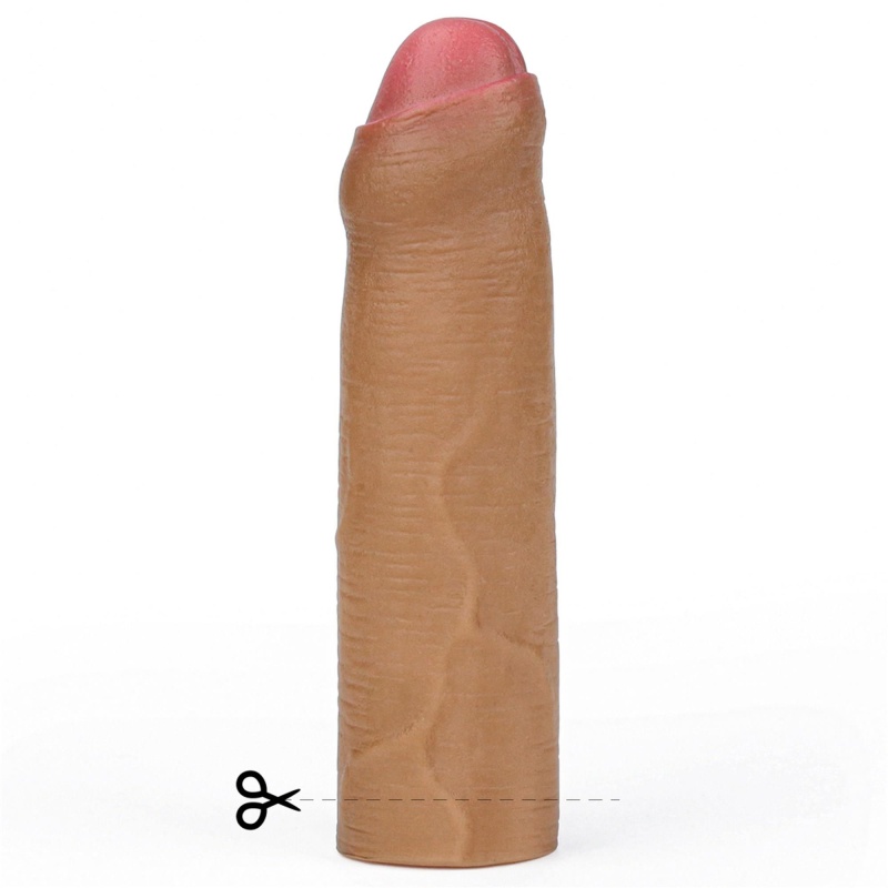 Nakładka na penisa Add 1 Nature 16,5 cm Platinum Silicone - 2