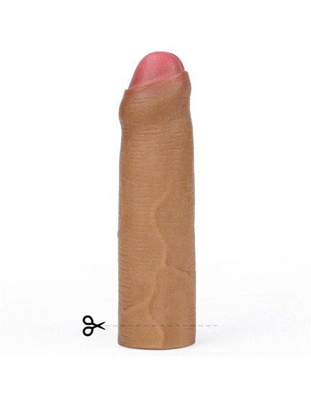 Add 1"" Revolutionary Silicone Nature Extender Uncircumcised