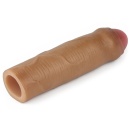 Nakładka na penisa Add 1 Nature 16,5 cm Platinum Silicone - 4