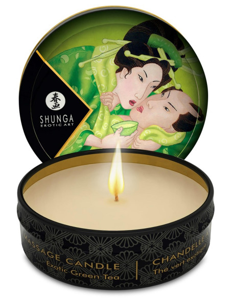 Mini Massage Candle Exotic Green Tea