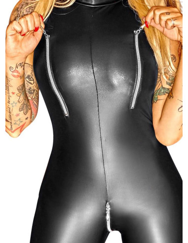 Jumpsuit with Zips S