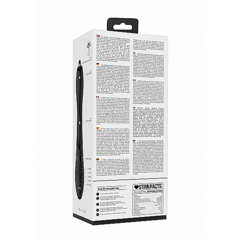 Wibrator królik Nilo - obrotowa końcówka G-spot 360°, 3 silniki, długość wprowadzana 12 cm - 4